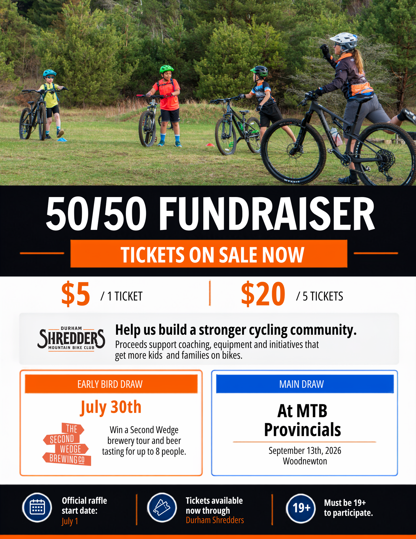 50/50 Fundraiser
