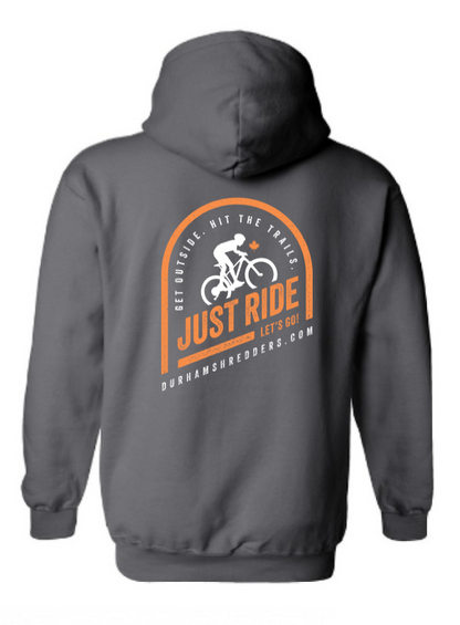 Shredders Orange Hoodie (Just Ride)